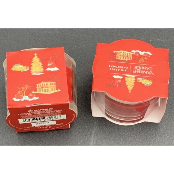 Yankee Candle Big Apple Christmas Candle Mini 1.3 oz Set of 2 - Picture 4 of 4